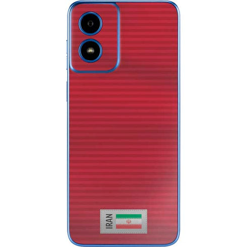 Iran Soccer Flag Moto G Play 4G (2024) Skin